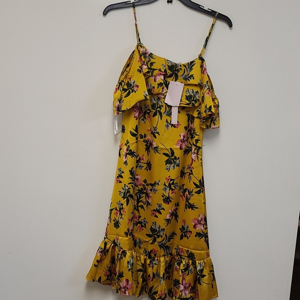 Avec les filled Marigold multi dress size 4